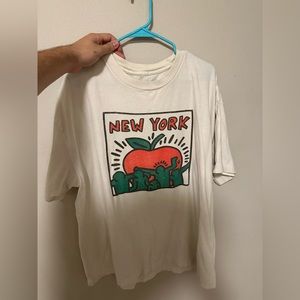 Abercrombie and Fitch NewYork Soft A&F Oversized Graphic T-Shirt XL